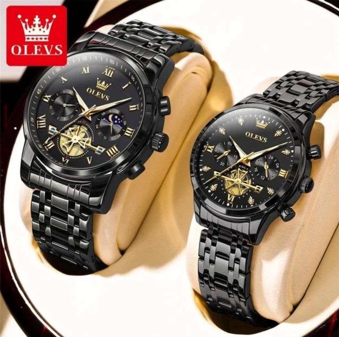 ساعت مچی سط زوجین اولوز مدل 2897